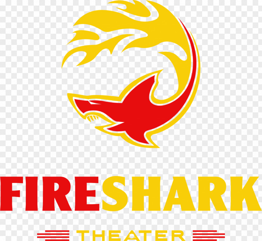 Theater Art The MARK Fire Shark Logo PNG