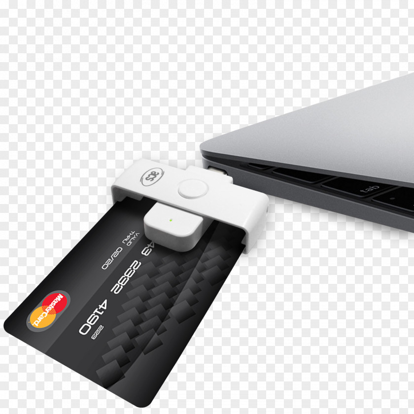 USB Smart Card Reader USB-C Common Access PNG
