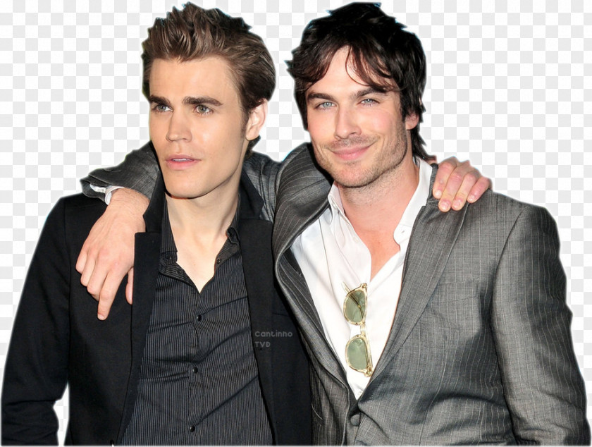 Vampire Paul Wesley Ian Somerhalder The Diaries Damon Salvatore Elena Gilbert PNG