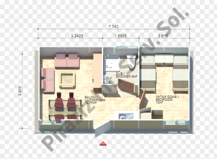 Çelik YapıWc Plan Prefabrication Building Architectural Engineering Floor Yönel Prefabrik PNG