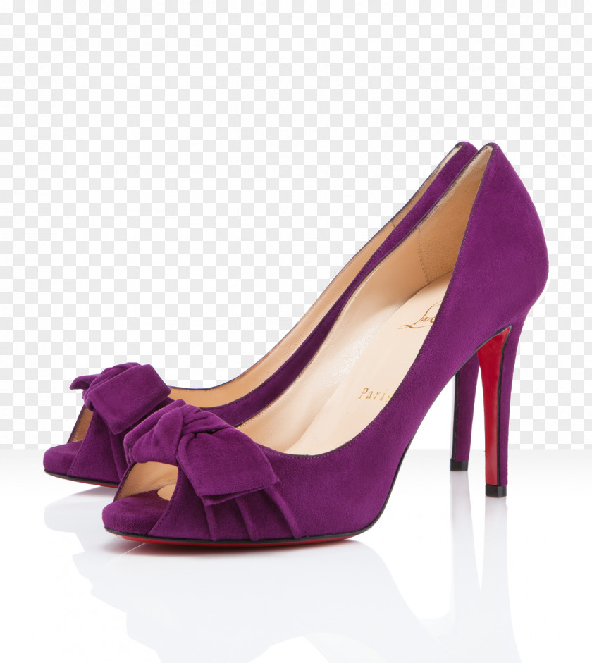 Louboutin Court Shoe Peep-toe High-heeled Footwear Sandal PNG