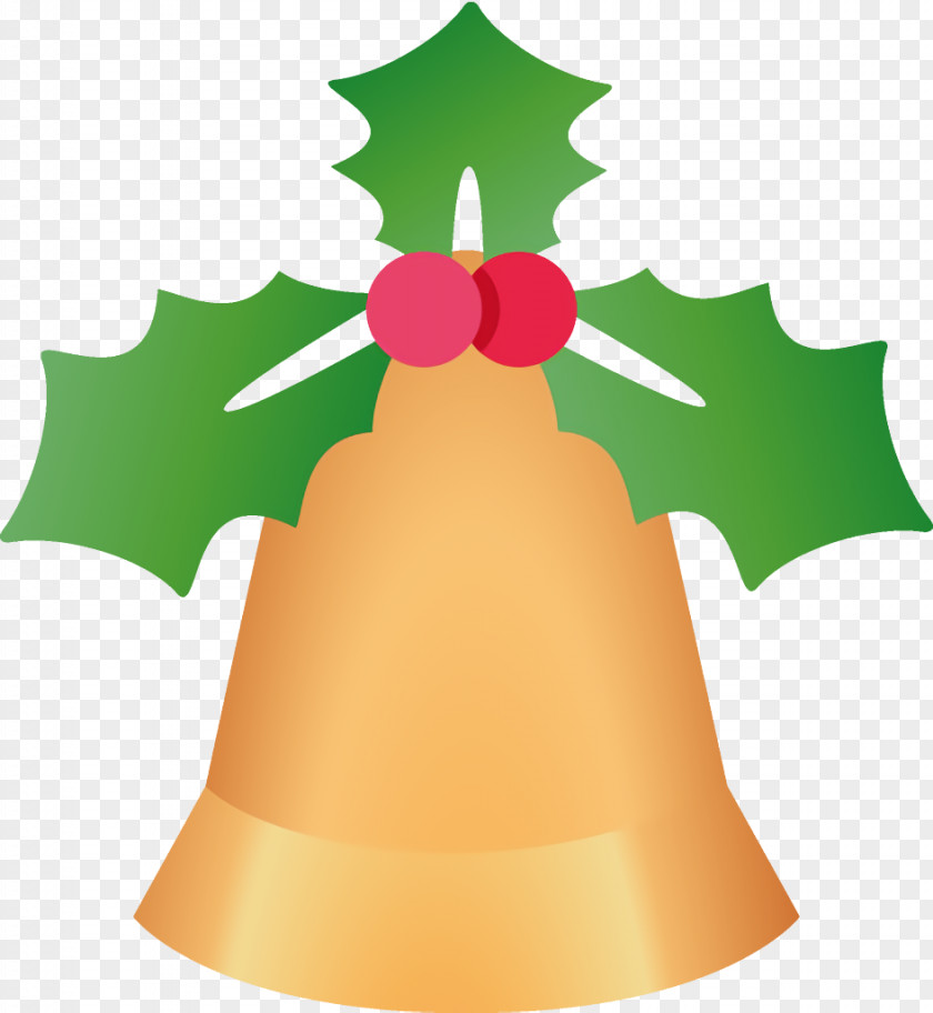 Pine Christmas Tree Jingle Bells PNG