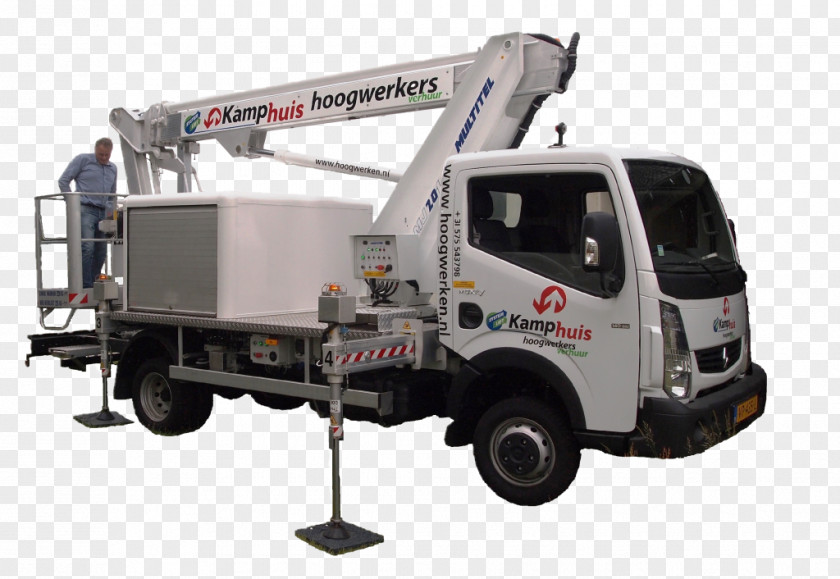 Truck Commercial Vehicle Hoogwerkers Kamphuis BV Machine PNG