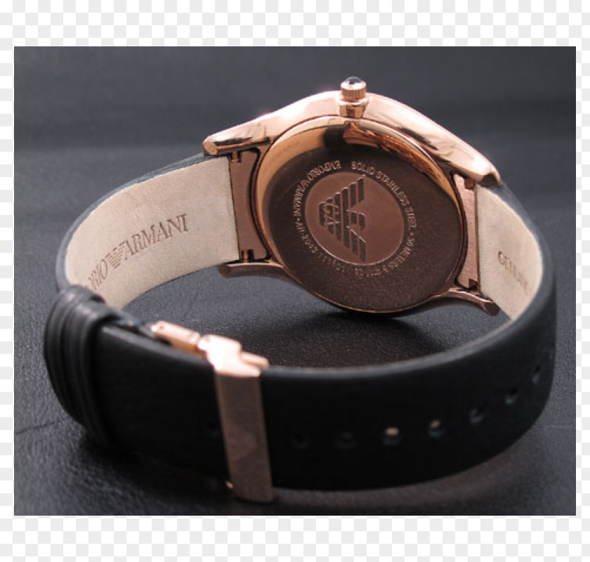 Watch Strap Armani Leather PNG