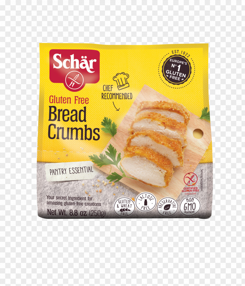 Bread White Crumbs Dr. Schär AG / SPA Gluten-free Diet PNG