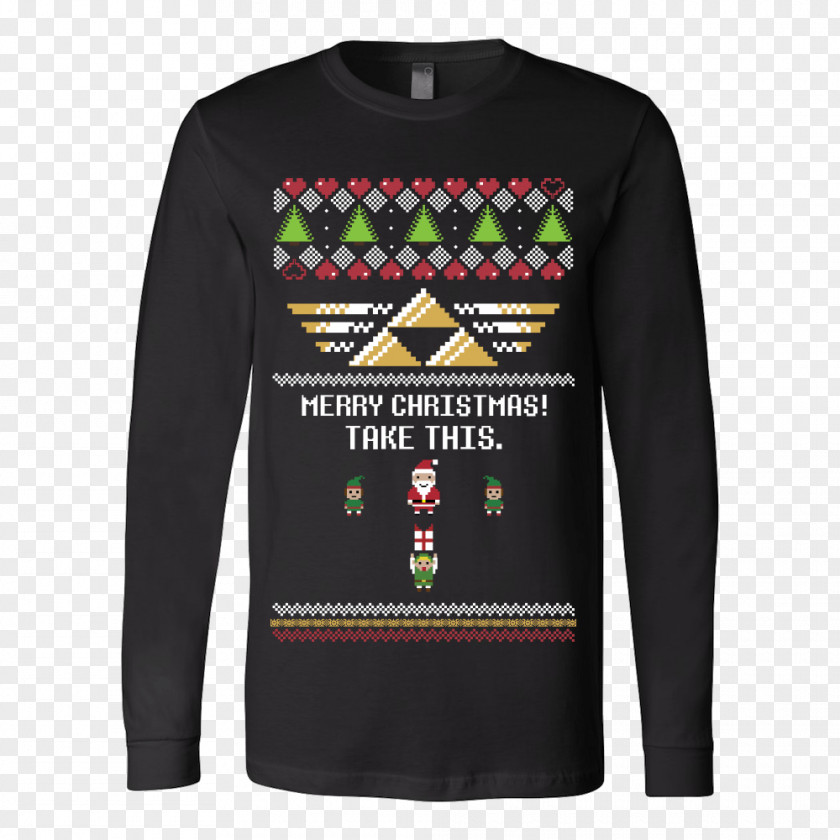 Buy 1 Take T-shirt Christmas Jumper Sweater Sleeve PNG