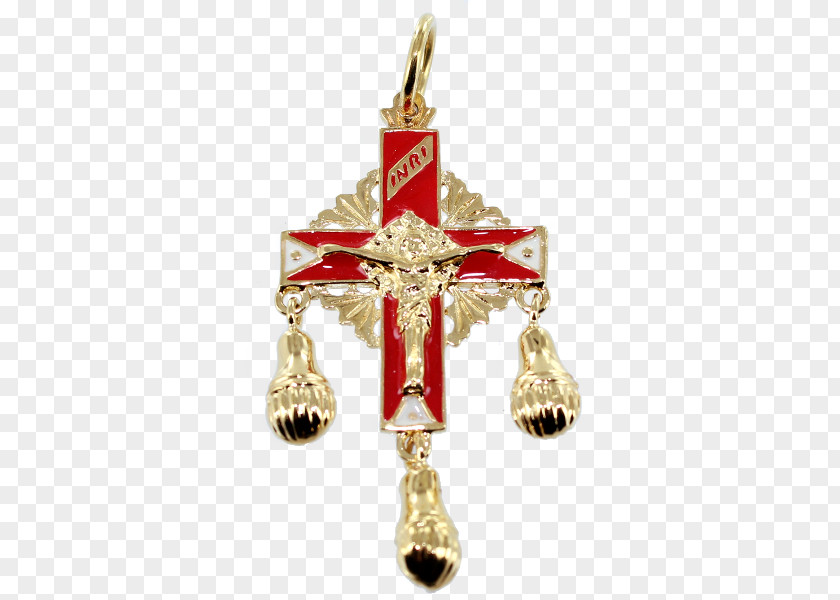 Christmas Crucifix Ornament Body Jewellery Charms & Pendants PNG