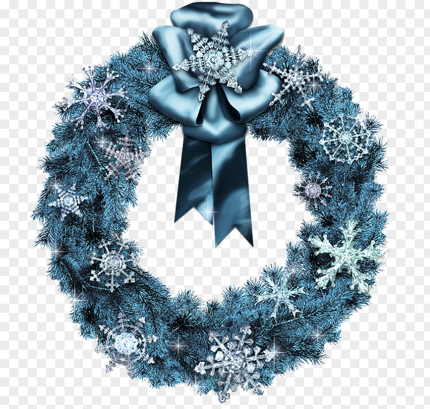 Christmas Wreath Tree Card Clip Art PNG