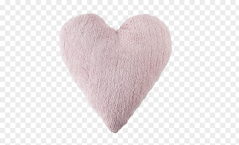 Heart Pillow Cushion Throw Pillows Carpet Wool PNG
