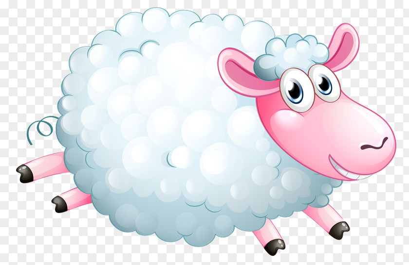 Bk Sheep Cartoon Illustration Clip Art Image PNG