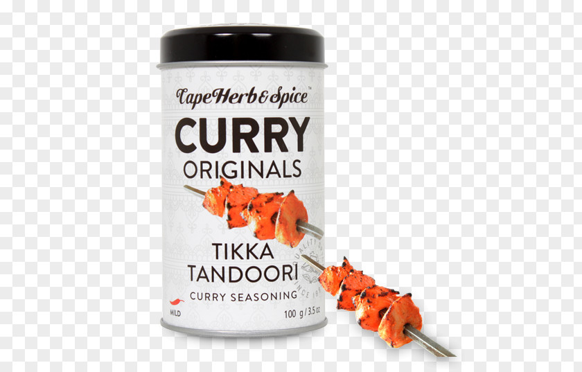 Curry Seasoning Tikka Tandoori Chicken Cape Herb & Spice PNG