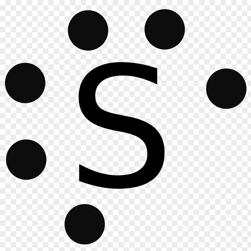 Dots Lewis Structure Atom Sulfur Dichloride Symbol PNG