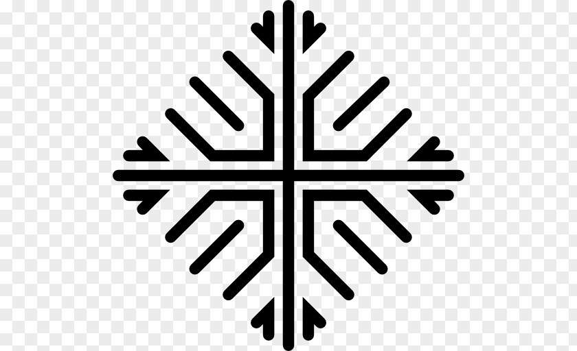Snowflake Symbol Shape PNG