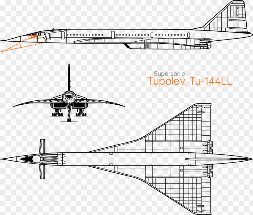 Airplane Tupolev Tu-144 Concorde Aircraft Tu-160 PNG