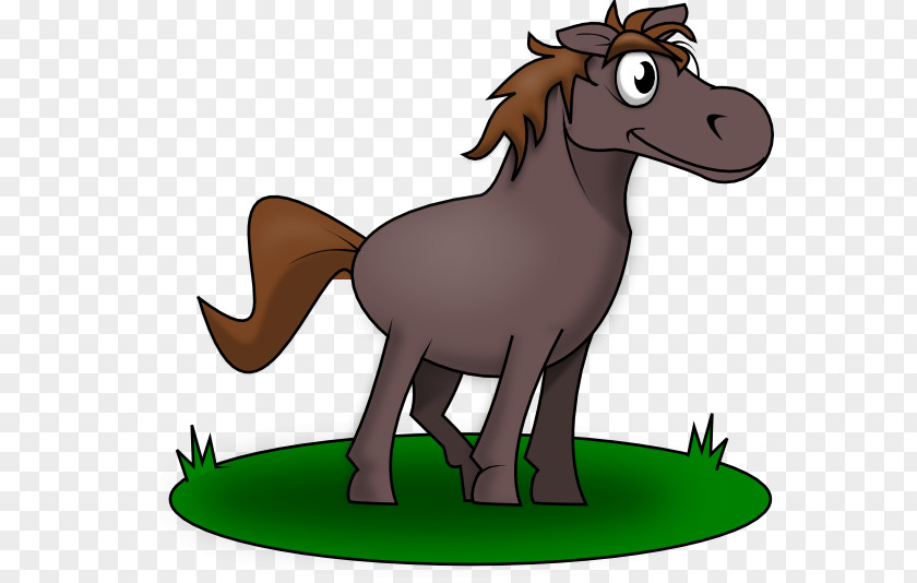 Cartoon Horse Clipart Clydesdale Pony Clip Art PNG