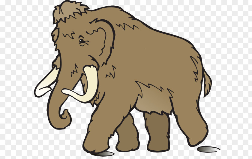 Extinct Cliparts Woolly Mammoth Clip Art PNG