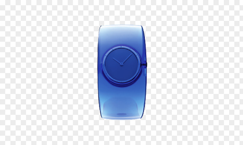 Ms. Simple Quartz Watches Series Cobalt Blue PNG