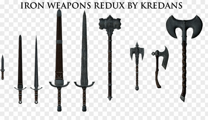 Weapon The Elder Scrolls V: Skyrim – Dragonborn Nexus Mods Classification Of Swords PNG