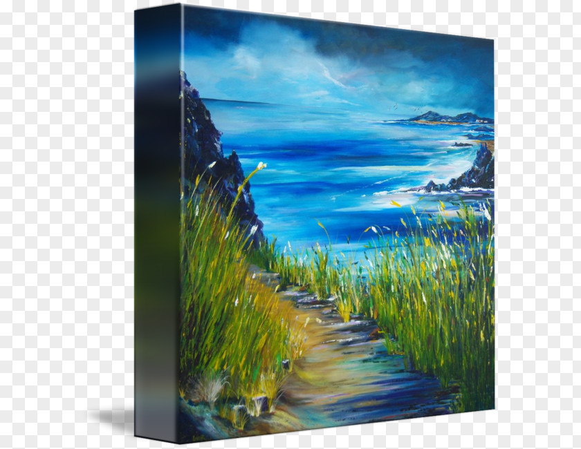 Painting Acrylic Paint Ecosystem Meadow PNG