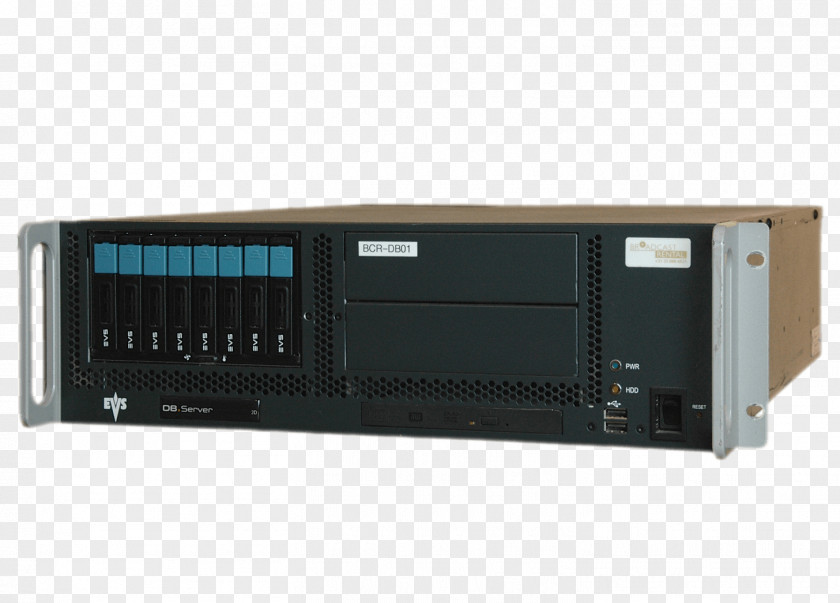 Server XT3 IPDirector Electronics System EVS Broadcast Equipment PNG