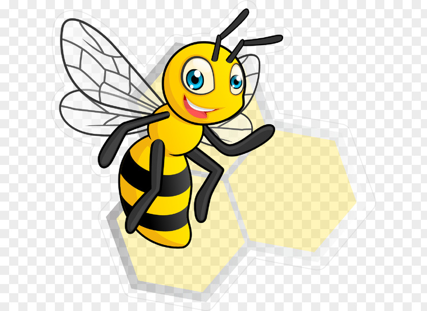 Bee Honey Logo Clip Art Beehive PNG