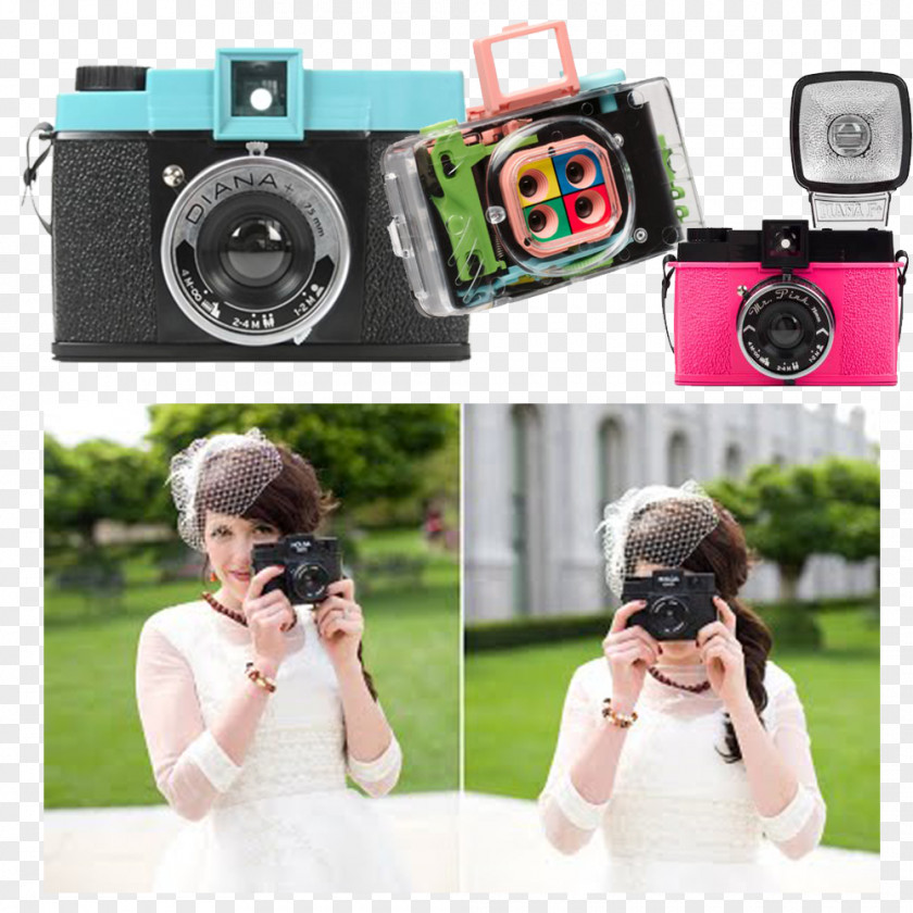 Camera Lomography Diana F+ Photography PNG