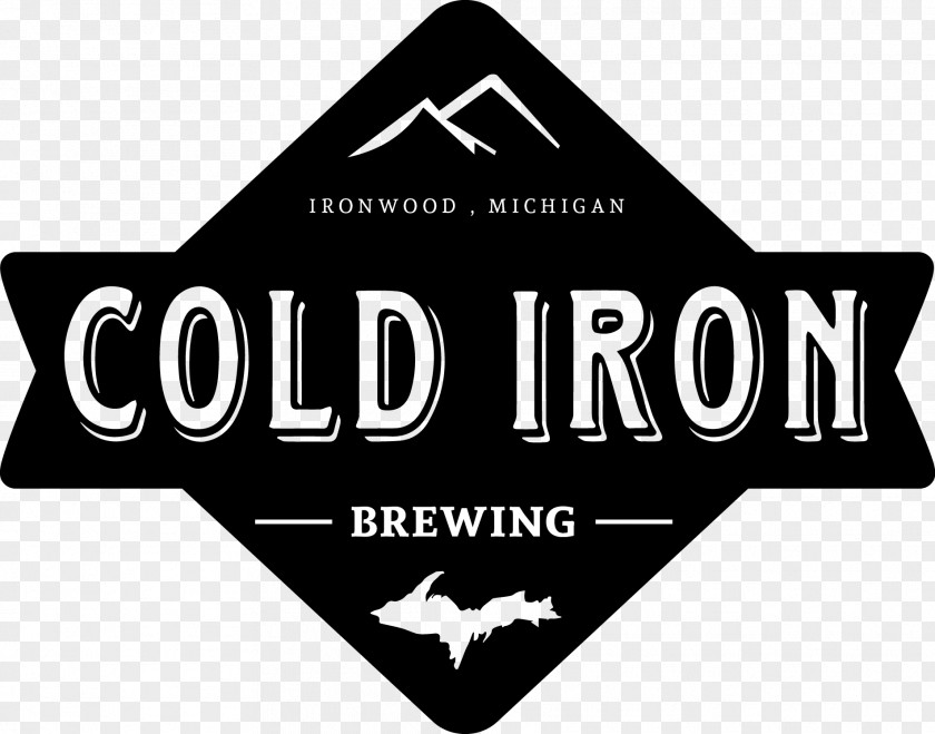 Cold Brew Mockup Iron Brewing Logo Brand Brewery Product PNG