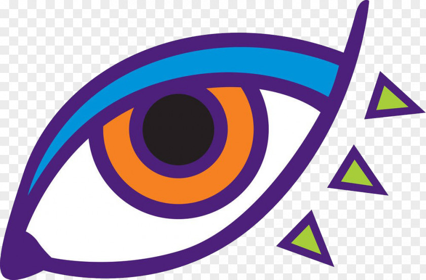 Color Hand-painted Cartoon Eyes Eye Euclidean Vector Illustration PNG