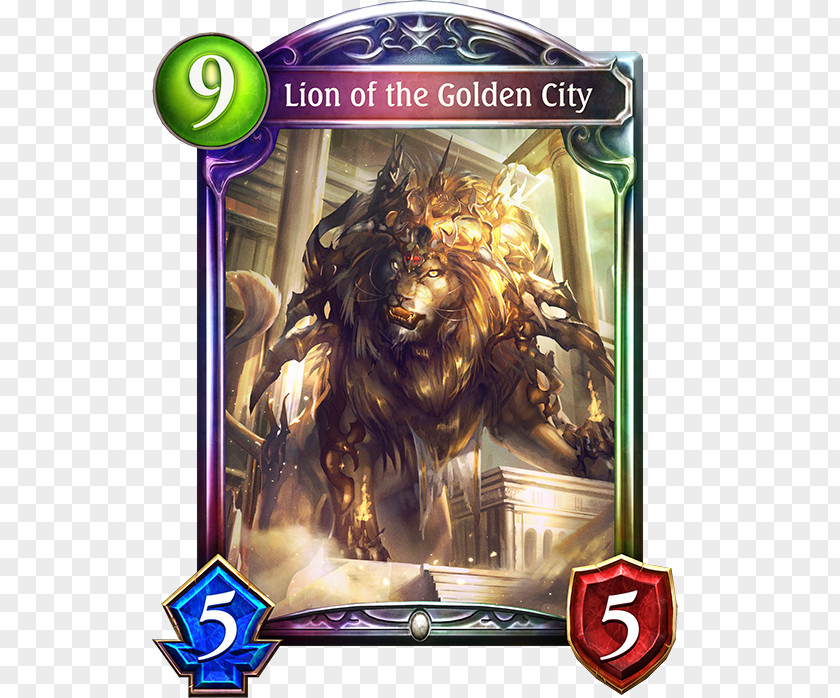 Golden Lion Shadowverse: Wonderland Dreams Ruler Mulligan Bahamut Amulet PNG