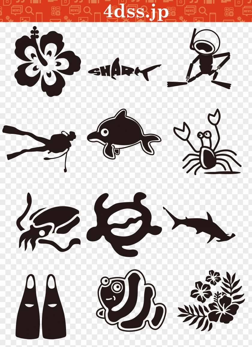 Insect Butterfly Stencil Pollinator Pattern PNG