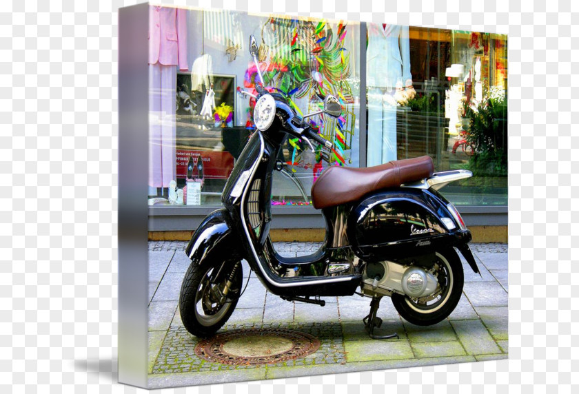Scooter Vespa GTS Motorcycle Accessories LX 150 PNG
