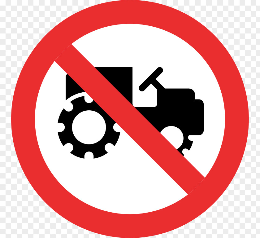 Tractor No Symbol Two-wheel Sign Logo PNG