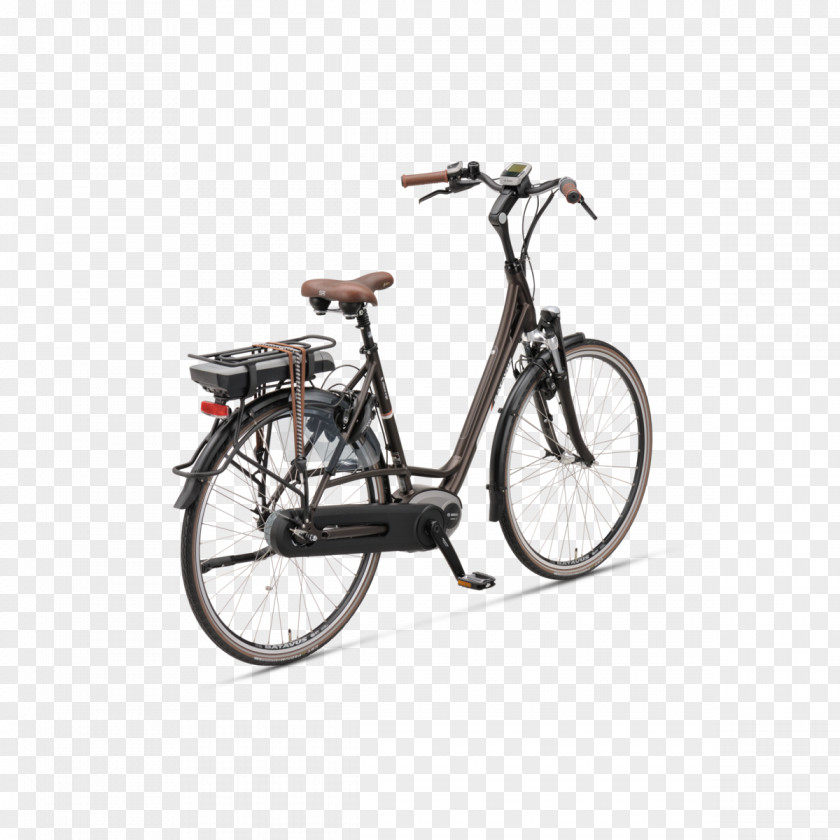 Bike Stunt Electric Bicycle Batavus Milano E-Go 330 (2018) Shop PNG