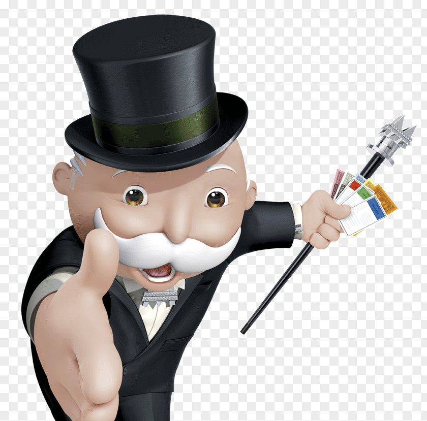 Rich Boy Monopoly City Uncle Pennybags Board Game PNG