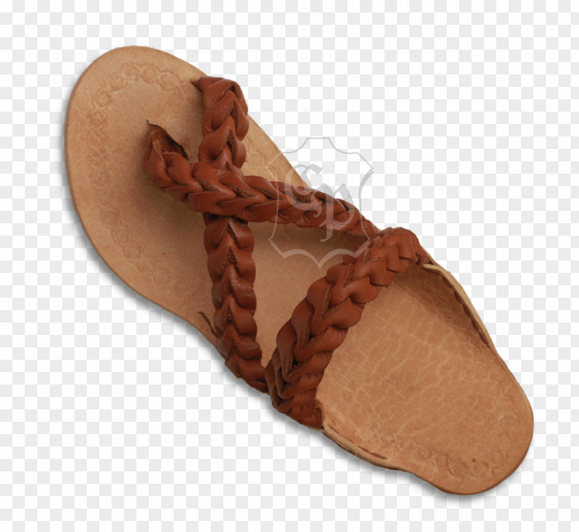 Sandal Middle Ages Shoe Leather Flip-flops PNG