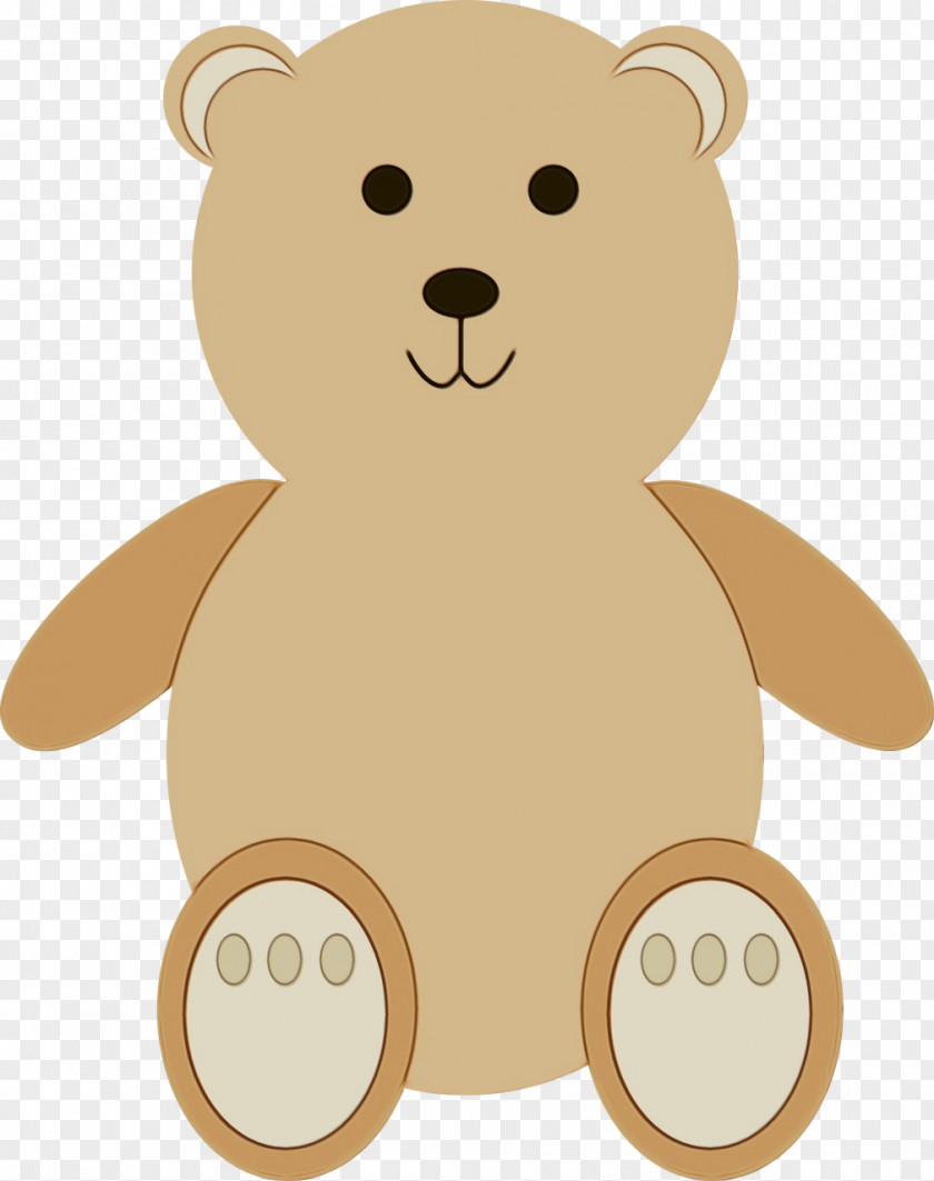 Sticker Stuffed Toy Teddy Bear PNG