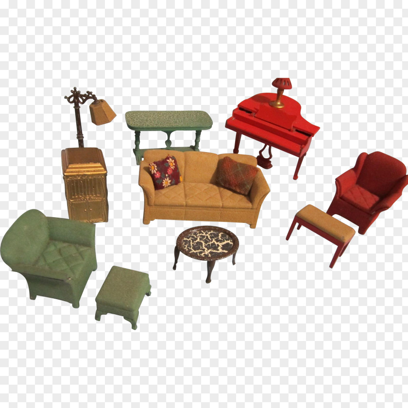 Table Bedside Tables Dollhouse Chair Living Room PNG