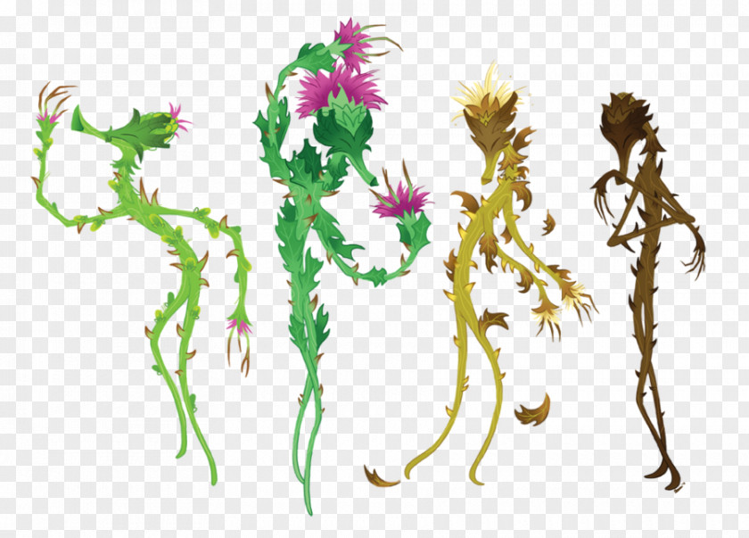 Thorn Vine Dungeons & Dragons Plant Stem Goblin PNG