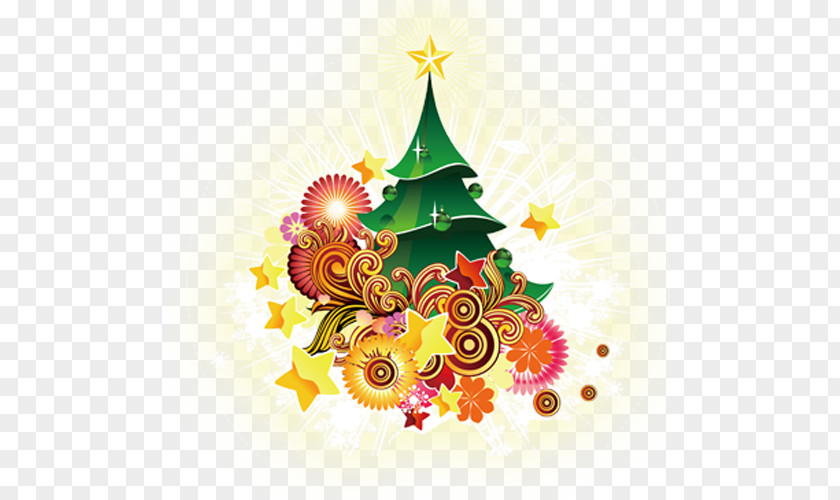 Creative Christmas New Year Tree Holiday Novy God Clip Art PNG