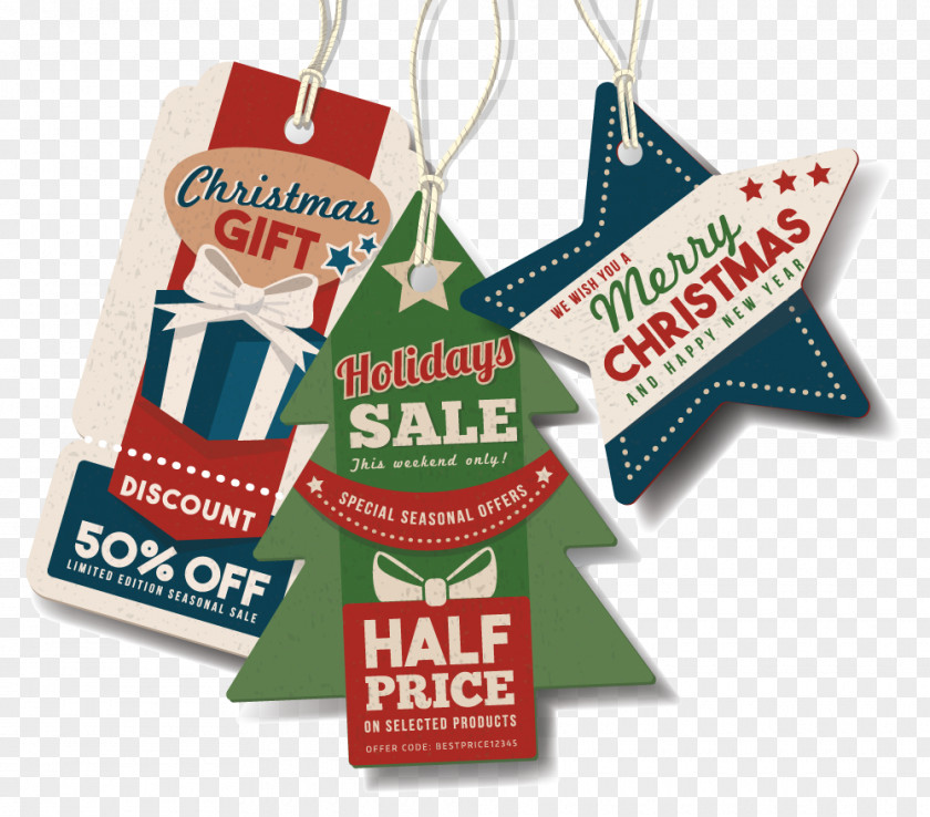 Sales Increase Christmas Ornament Advertising PNG