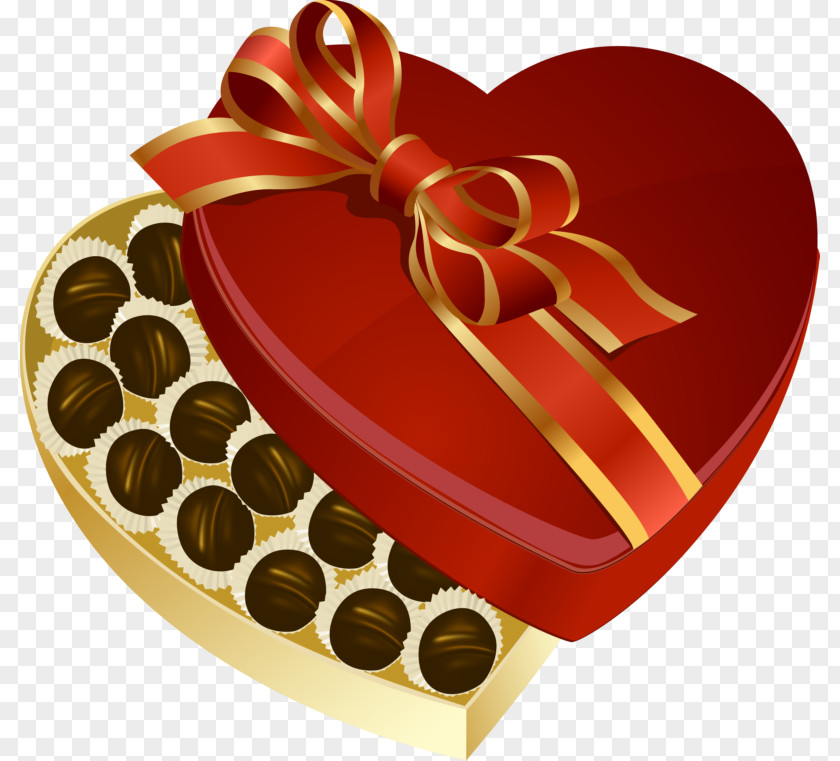 Valentine's Day Chocolate Clip Art PNG
