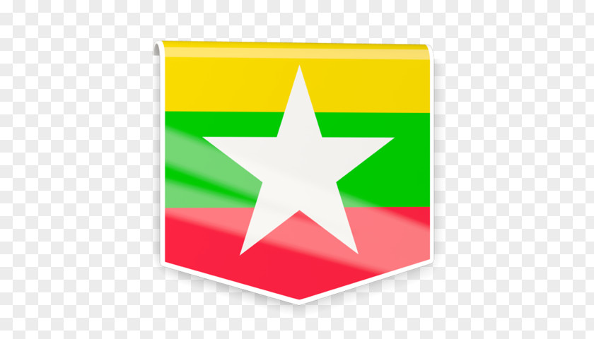 Bendera Burma Flag Of Myanmar PNG