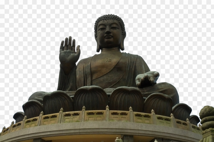 Big Buddha God Tian Tan Ngong Ping 360 Po Lin Monastery Tung Chung Statue PNG