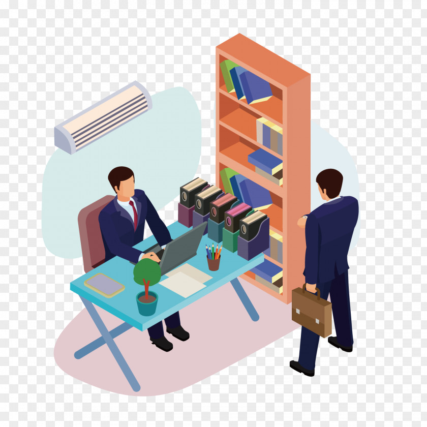 Business Man Office Download PNG