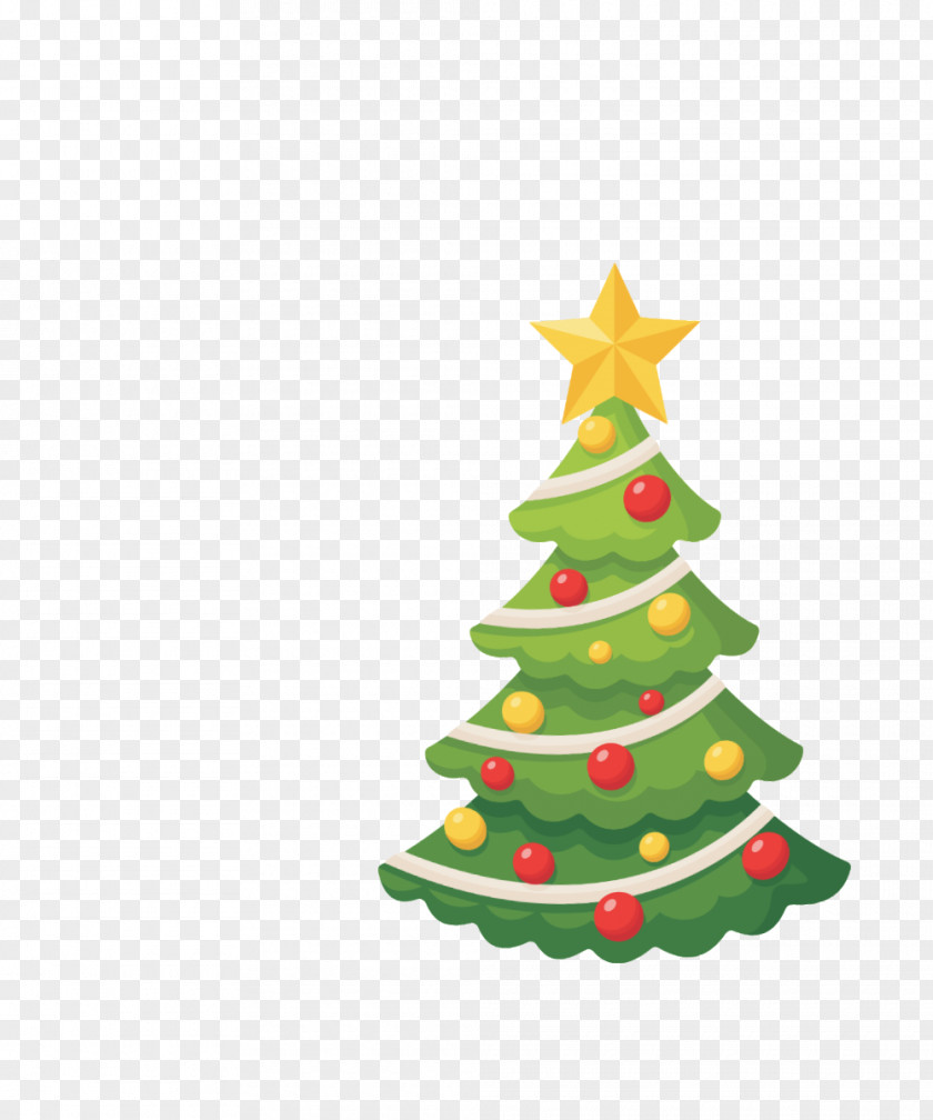 Christmas Tree Ornament Santa Claus Sticker PNG