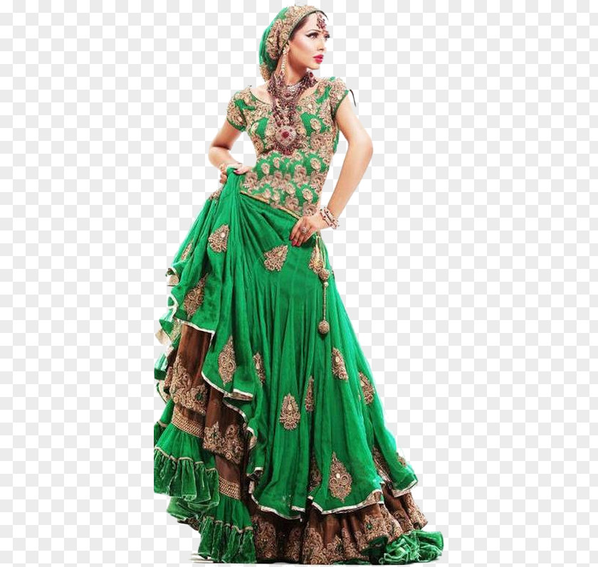 Dress Wedding Pakistani Clothing Bride Lehenga PNG