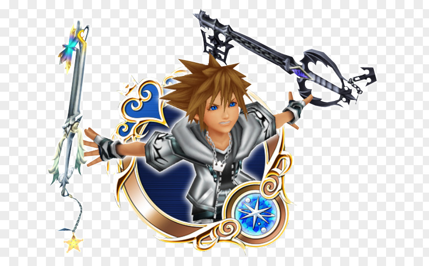 Kingdom Hearts II χ Sora Desktop Wallpaper PNG