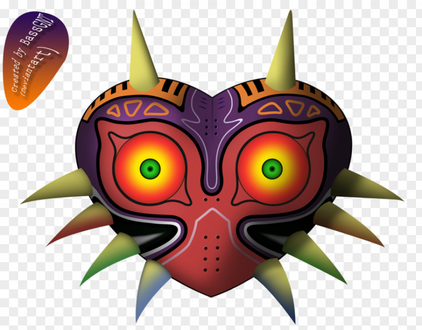 Mask Vector The Legend Of Zelda: Majora's 3D Ocarina Time Link Hyrule Warriors PNG