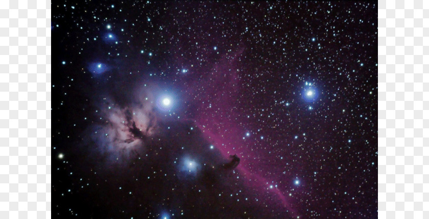 Stars Horsehead Nebula Astronomy Orion Night Sky PNG