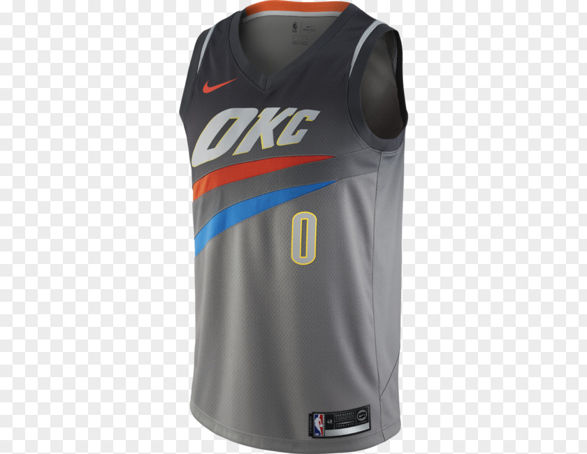 Street City Oklahoma Thunder Jersey Swingman NBA Store PNG